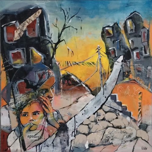 Cri de Femme 2026 80-80 Acrylique