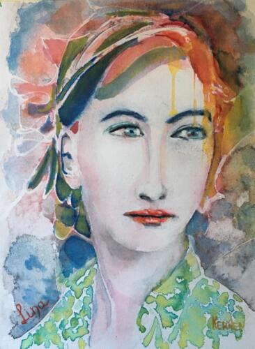 Lina Etude en couleurs 2021